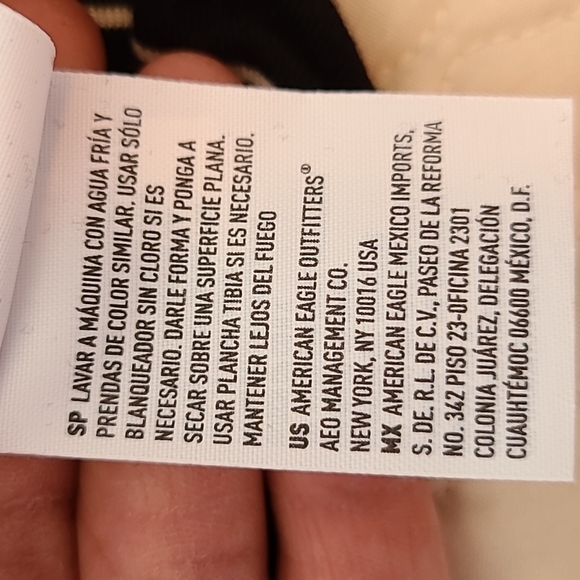 American Eagle dress XXS bla/whi - Picture 7 of 9